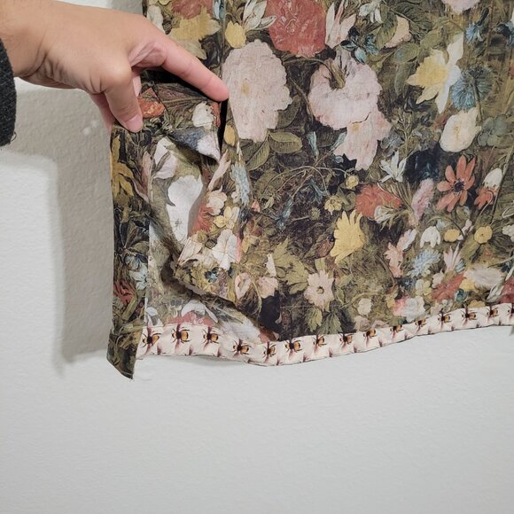 NWT Market of Stars I Dream In Flowers Luxe Bamboo Tee Floral Print S/M - Picture 9 of 12